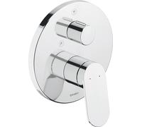 Duravit Wave Mitigeur monocommandé pour douche encastré, WA4210012010, Couleur: Chrome brillant