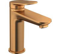 Duravit Wave Mitigeur monocommandé pour lavabo, saillie 122 mm, sans garniture découlement, WA1020002004, Couleur: bronze brossé