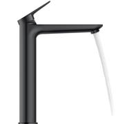 Duravit Wave Mitigeur monocommandé pour lavabo, saillie 176 mm, sans garniture découlement, WA1040002046, Couleur: Noir Mat
