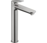 Duravit Wave Mitigeur monocommandé pour lavabo, saillie 176 mm, sans garniture découlement, WA1040002070, Couleur: acier inoxydable brossé