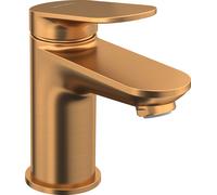 Duravit Wave Mitigeur monocommandé pour lavabo, saillie 95 mm, sans garniture découlement, WA1010002004, Couleur: bronze brossé