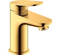Duravit Wave Mitigeur monocommandé pour lavabo, saillie 95 mm, sans garniture découlement, WA1010002034, Couleur: Or poli