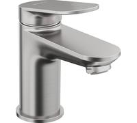 Duravit Wave Mitigeur monocommandé pour lavabo, saillie 95 mm, sans garniture découlement, WA1010002070, Couleur: acier inoxydable brossé