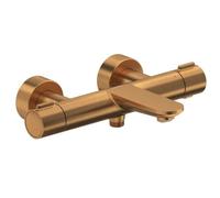 Duravit Wave - Mitigeur thermostatique de baignoire, bronze brossé WA5220000004