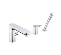 Duravit Wave Robinetterie sur gorge de baignoire avec mitigeur monocommande, WA5260000010,