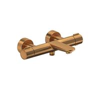 Duravit Wave thermostat de baignoire apparent, saillie 198 mm, WA5220000004, Couleur: bronze brossé