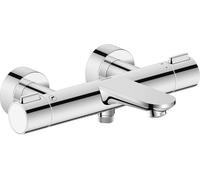 Duravit Wave thermostat de baignoire apparent, saillie 198 mm, WA5220000010, Couleur: Chrome brillant