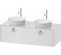 Duravit White Tulip armoire 130x55x40.8 cm sous-lavabo suspendu blanc WT4983B8585