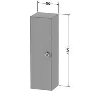 Duravit White Tulip armoire 40x36x132 cm latérale suspendue blanc WT1333R8585