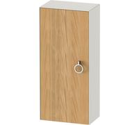Duravit White Tulip armoire mi-hauteur, largeur 400 x profondeur 240mm, 1 arrêt de porte à gauche avec poignée, WT1323LH539