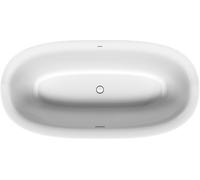 Duravit White Tulip baignoire autoportante 180x90 cm ovale blanc 700469000000000
