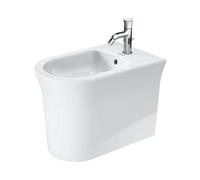 Duravit White Tulip - Bidet à poser, avec WonderGliss, blanc 22931000001