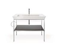 Duravit White Tulip Support de lavabo, WT4544LH1H1,