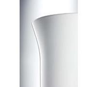 Duravit White Tulip - Lavabo autoportant 50x50x90 cm, sans trou pour robinetterie, avec WonderGliss, blanc 27035000701