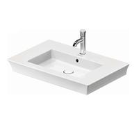 Duravit White Tulip - Lavabo 75x49 cm, 1 trou pour robinetterie, blanc 2363750000