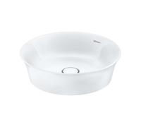 Duravit White Tulip - Lavabo, diamètre 43 cm, DuraCeram, blanc 2362430079