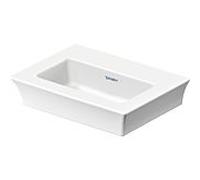 Duravit White Tulip meuble lave-mains 07374500701 45x33cm, sans trop-plein, avec banc à trou pour robinetterie, sans trou pour robinetterie, blanc WonderGliss