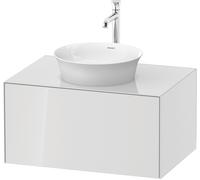 Duravit White Tulip armoire 80x55x40.8 cm sous-lavabo suspendu blanc WT497508585