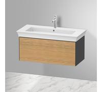 Duravit White Tulip, meuble sous-lavabo mural, largeur 984 x profondeur 458mm, avec 1x tiroir, avec technologie tip-on, WT42420H558