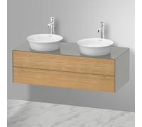 Duravit White Tulip Meuble sous-vasque, 2 tiroirs, WT4988BH592,