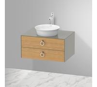 Duravit White Tulip Meuble sous-vasque, 2 tiroirs, WT49900H592,