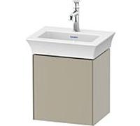 Duravit Meuble sous-lavabo White Tulip WT4240L6060 384×298mm Tip-on arrêt porte gauche Taupe