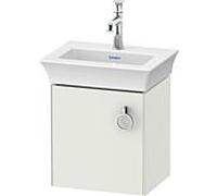 Duravit White Tulip meuble sous-vasque WT4250L3636 38,4 x 29,8 cm, blanc satiné 2000 , suspendu, porte match1 avec poignée, gauche