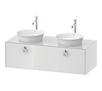 Duravit White Tulip armoire 130x55x40.8 cm sous-lavabo suspendu blanc WT4983B8585