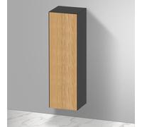 Duravit White Tulip armoire mi-hauteur, largeur 400 x profondeur 360mm, 1 arrêt de porte ouverture basculante à gauche, WT1332LH558