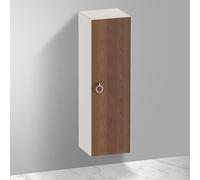 Duravit White Tulip armoire mi-hauteur, largeur 400 x profondeur 360mm, 1 arrêt de porte à droite avec poignée, WT1333R7739