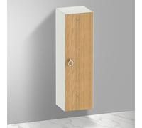 Duravit White Tulip armoire mi-hauteur, largeur 400 x profondeur 360mm, 1 arrêt de porte à droite avec poignée, WT1333RH536