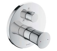 Duravit Mitigeur bain-douche encastré White Tulip WT5210012010 monocommande chromé