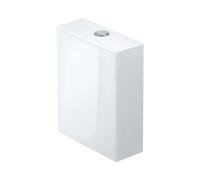 Duravit White Tulip - Réservoir de chasse d'eau 37x15 cm, connexion à gauche, blanc 0933100005