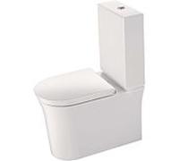Duravit White Tulip - WC à poser avec réservoir, évacuation Vario, Rimless, blanc 2197090000