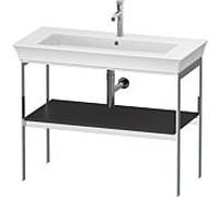 Duravit Console pour lavabo White Tulip WT454105858 98,4 x 45 cm, Graphit mat, à poser, métal