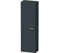 Duravit Meuble Duravit hauteur XBase XB1143L4949 40x132x24,3cm, articulé à gauche, graphite mat, 1 porte