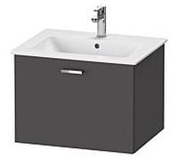 Duravit XBase Duravit XB603004949 60x44x47.5cm, graphite mat, 2000 coulissant