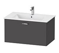 Duravit XBase Duravit XB603104949 80x44x47.5cm, graphite mat, 2000 coulissant