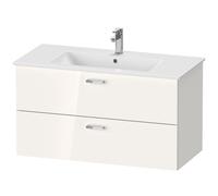 Duravit ME by Starck Vasque avec meuble XBase et armoire de toilette, XB007704545,