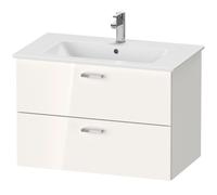 Duravit ME by Starck Vasque avec meuble XBase et armoire de toilette, XB007604545,