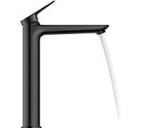Duravit Mitigeur de lavabo Wave WA1040002046 monocommandé saillie 176 mm sans vidage noir mat