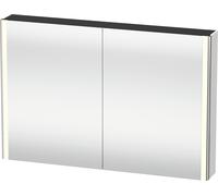 Duravit XSquare armoire de toilette avec éclairage LED, 1200x800x155mm, XS7114036360000, Couleur: Laque mate en soie blanche