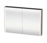 Duravit XSquare armoire de toilette avec éclairage LED, 1200x800x155mm, XS7114043430000, Couleur: Décor basalte mat