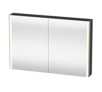 Duravit XSquare armoire de toilette avec éclairage LED, 1200x800x155mm, XS7114049490000, Couleur: Décor graphite mat