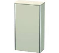 Duravit Meuble suspendu XSquare XS1303R9191 1 porte droite Taupe 50x88x23,6 cm 2 tablettes en verre