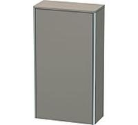 Duravit XSquare armoire Duravit XSquare XS1303L4343 50x88x23,6cm, porte gauche, basalte mat