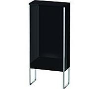 Duravit armoire Duravit haute XSquare XS1304L4040 50x88x23,6cm, porte gauche, debout, noir très brillant