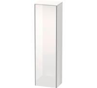 Duravit XSquare armoire haute, 1 porte butée à droite, 4 tablettes en verre, 500x1776x356mm, XS1313R1818, Couleur: Décor blanc mat
