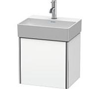 Duravit Meuble sous-lavabo suspendu XSquare XS4060L1818 1 porte butée gauche blanc mat
