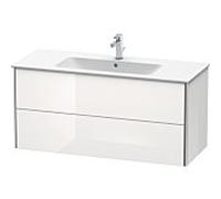 Duravit XSquare Meuble sous-lavabo suspendu, 2 tiroirs, 1210x560x478mm, XS417401818